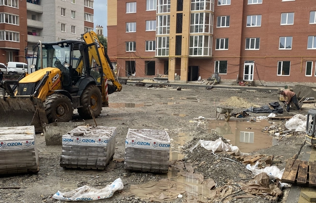 брукування промислових територій